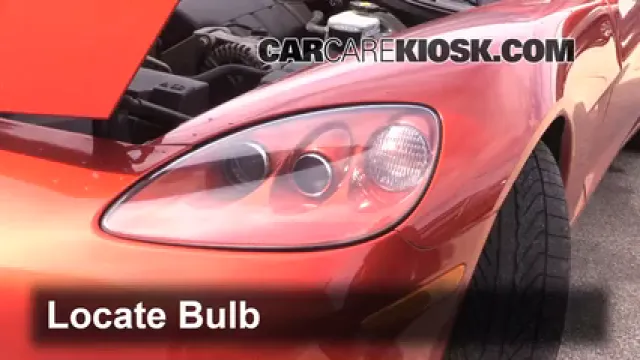 2006 Chevrolet Corvette 6.0L V8 Convertible Luces Luz de marcha diurna (reemplazar foco)
